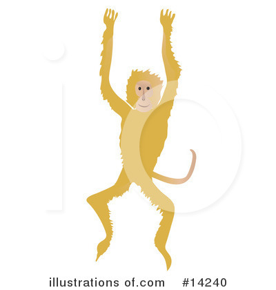 Royalty-Free (RF) Monkey Clipart Illustration by Rasmussen Images - Stock Sample #14240