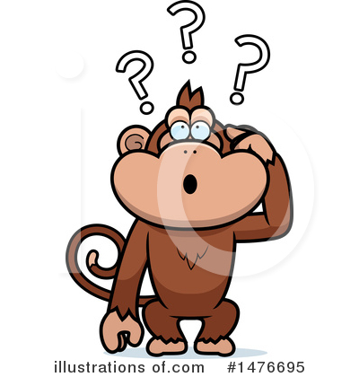 Royalty-Free (RF) Monkey Clipart Illustration by Cory Thoman - Stock Sample #1476695