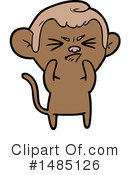 Monkey Clipart #1485126 by lineartestpilot
