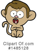 Monkey Clipart #1485128 by lineartestpilot