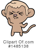 Monkey Clipart #1485138 by lineartestpilot