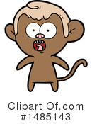 Monkey Clipart #1485143 by lineartestpilot