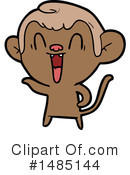 Monkey Clipart #1485144 by lineartestpilot