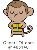 Monkey Clipart #1485148 by lineartestpilot