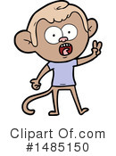 Monkey Clipart #1485150 by lineartestpilot