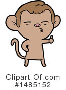 Monkey Clipart #1485152 by lineartestpilot