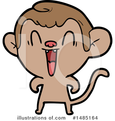 Royalty-Free (RF) Monkey Clipart Illustration by lineartestpilot - Stock Sample #1485164