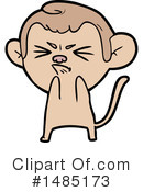 Monkey Clipart #1485173 by lineartestpilot