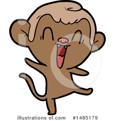 Royalty-Free (RF) Monkey Clipart Illustration by lineartestpilot - Stock Sample #1485179