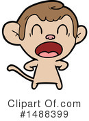 Monkey Clipart #1488399 by lineartestpilot