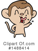 Monkey Clipart #1488414 by lineartestpilot