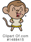 Monkey Clipart #1488415 by lineartestpilot