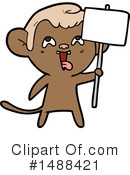 Monkey Clipart #1488421 by lineartestpilot