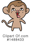 Monkey Clipart #1488433 by lineartestpilot