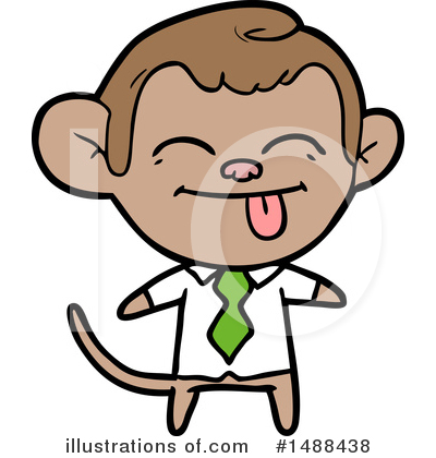 Royalty-Free (RF) Monkey Clipart Illustration by lineartestpilot - Stock Sample #1488438
