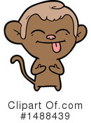 Monkey Clipart #1488439 by lineartestpilot