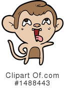 Monkey Clipart #1488443 by lineartestpilot