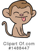 Monkey Clipart #1488447 by lineartestpilot