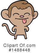 Monkey Clipart #1488448 by lineartestpilot