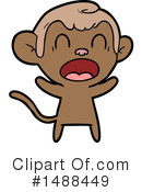 Monkey Clipart #1488449 by lineartestpilot