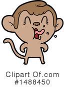 Monkey Clipart #1488450 by lineartestpilot