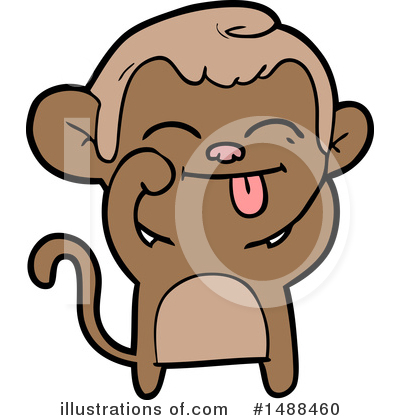 Royalty-Free (RF) Monkey Clipart Illustration by lineartestpilot - Stock Sample #1488460