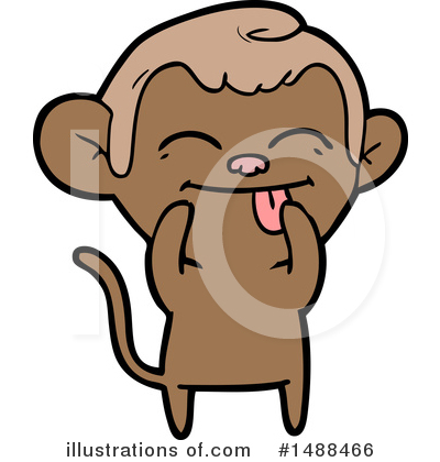 Royalty-Free (RF) Monkey Clipart Illustration by lineartestpilot - Stock Sample #1488466
