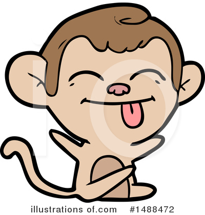 Royalty-Free (RF) Monkey Clipart Illustration by lineartestpilot - Stock Sample #1488472