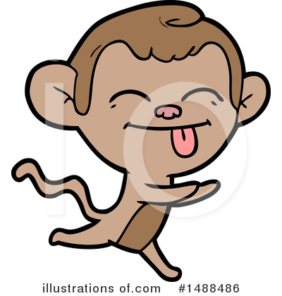 Royalty-Free (RF) Monkey Clipart Illustration by lineartestpilot - Stock Sample #1488486