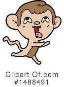 Monkey Clipart #1488491 by lineartestpilot