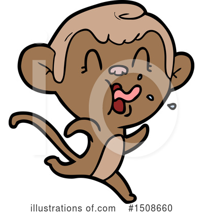Royalty-Free (RF) Monkey Clipart Illustration by lineartestpilot - Stock Sample #1508660