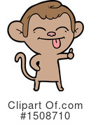 Monkey Clipart #1508710 by lineartestpilot