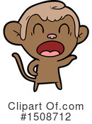 Monkey Clipart #1508712 by lineartestpilot