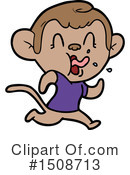 Monkey Clipart #1508713 by lineartestpilot