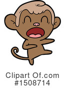 Monkey Clipart #1508714 by lineartestpilot
