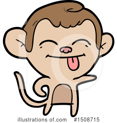 Royalty-Free (RF) Monkey Clipart Illustration by lineartestpilot - Stock Sample #1508715