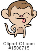 Monkey Clipart #1508715 by lineartestpilot