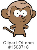 Monkey Clipart #1508718 by lineartestpilot