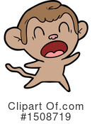 Monkey Clipart #1508719 by lineartestpilot
