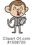 Monkey Clipart #1508720 by lineartestpilot