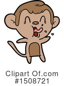 Monkey Clipart #1508721 by lineartestpilot
