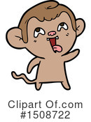 Monkey Clipart #1508722 by lineartestpilot