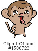Monkey Clipart #1508723 by lineartestpilot