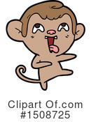Monkey Clipart #1508725 by lineartestpilot