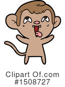 Monkey Clipart #1508727 by lineartestpilot
