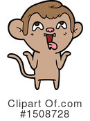 Monkey Clipart #1508728 by lineartestpilot