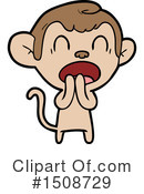 Monkey Clipart #1508729 by lineartestpilot
