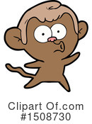 Monkey Clipart #1508730 by lineartestpilot