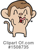 Monkey Clipart #1508735 by lineartestpilot