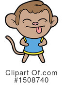 Monkey Clipart #1508740 by lineartestpilot